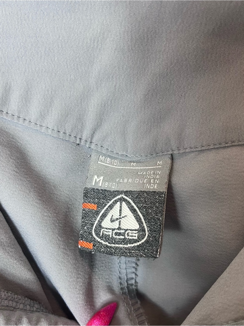 NIKE ACG DRI-FIT Women Hiking Climbing Pants Med Outdoor Gray Zip Ankle Pocket - Picture 3 of 6